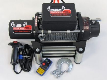 Лебедка HUNTER WINCH 9500lbs