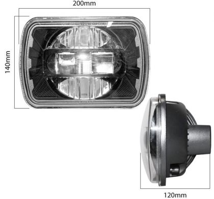 Комплект LED фарове Galaxy Headlight KK5x7" USA