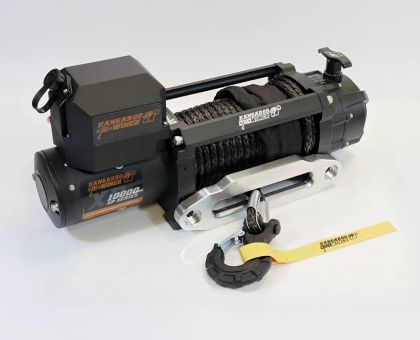 Бърза лебедка KangarooWinch XP 10000 синтетично въже