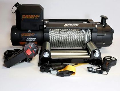 Лебедка KangarooWinch XP 14000 с метално въже