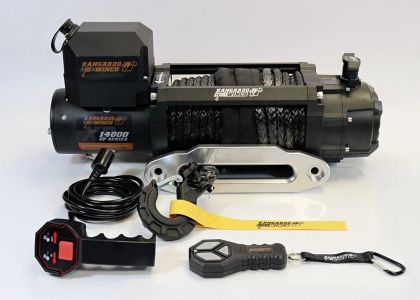 Лебедка KangarooWinch XP 14000 SR със синтетично въже