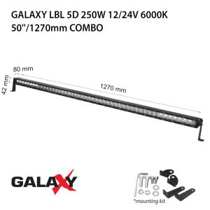 Led bar Galaxy LBL 5D от 30W до 250W