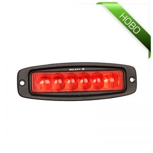 Червени LED светлини 6D - 18W