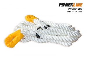 Кинетично въже PowerLine 28 мм, 6 метра, 15000 кг