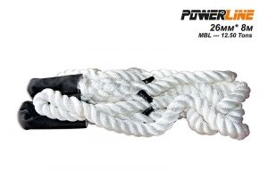 Кинетично въже PowerLine 26 мм, 8 метра, 12500 кг
