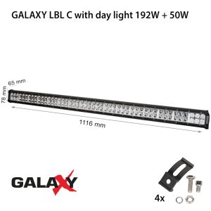 Led бар Galaxy LBL C + дневни светлини