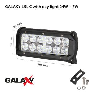 Led бар Galaxy LBL C + дневни светлини