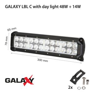 Led бар Galaxy LBL C + дневни светлини