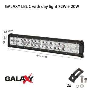 Led бар Galaxy LBL C + дневни светлини