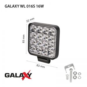 LED фар GALAXY WL 016S / 16 вата