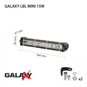 LED фар GALAXY LBL MINI 15W