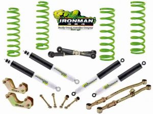 Пълен комплект окачване +4" IronMan 4x4 за Nissan Patrol Y60/Y61