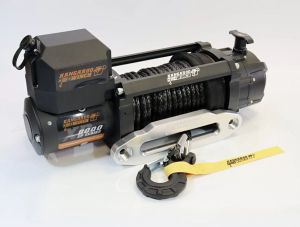 Бърза лебедка KangarooWinch XP 8000 синтетично въже