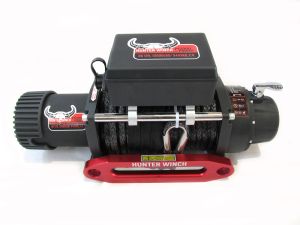 Лебедка HUNTER WINCH 12000lbs синтетично въже