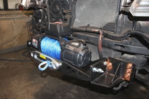Монтажна плоча за лебедка на Toyota Land Cruiser 120