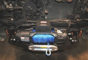 Монтажна плоча за лебедка на Toyota Land Cruiser 120