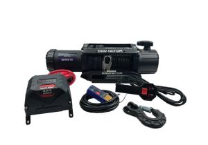 Лебедка Dominator D15000 HD SR 12V (6810 кг) синтетично въже
