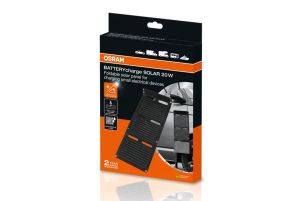 Сгъваем соларен панел OSRAM BATTERYcharge SOLAR 20W с USB зарядно