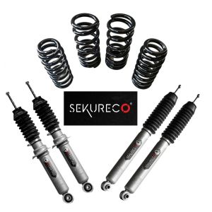 Комплект окачване Sekureco +50 мм за Mitsubishi Pajero 3/4